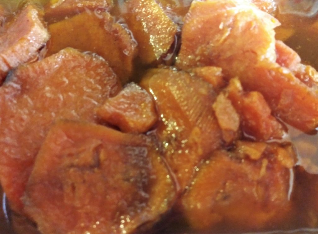 CANDIED YAMS(oven baked sweet potatoes) Denson's Catering